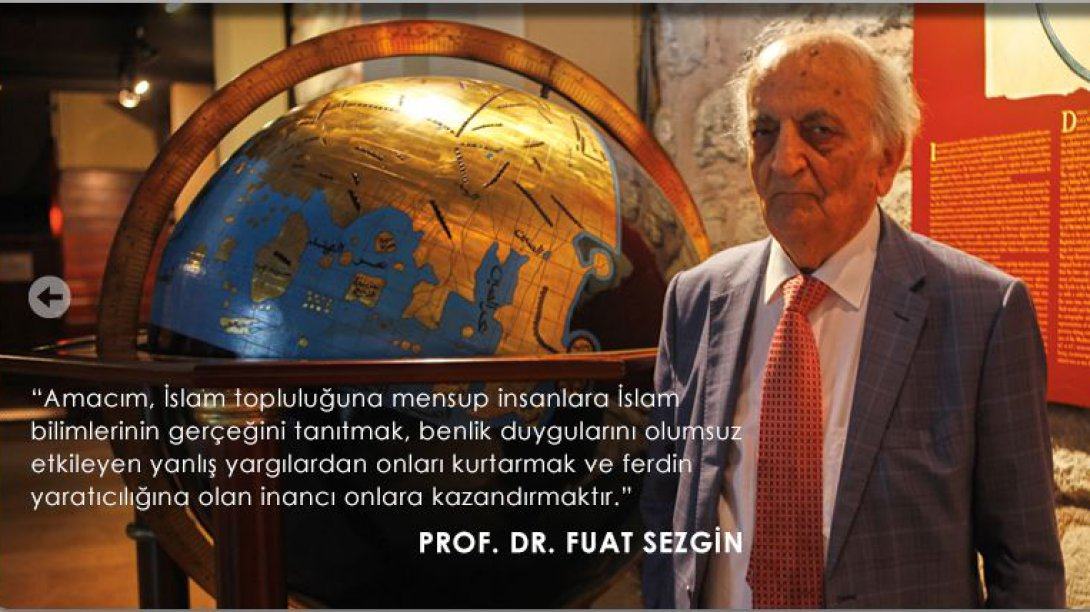 2019 Pof. Dr. Fuat SEZGİN Yılı