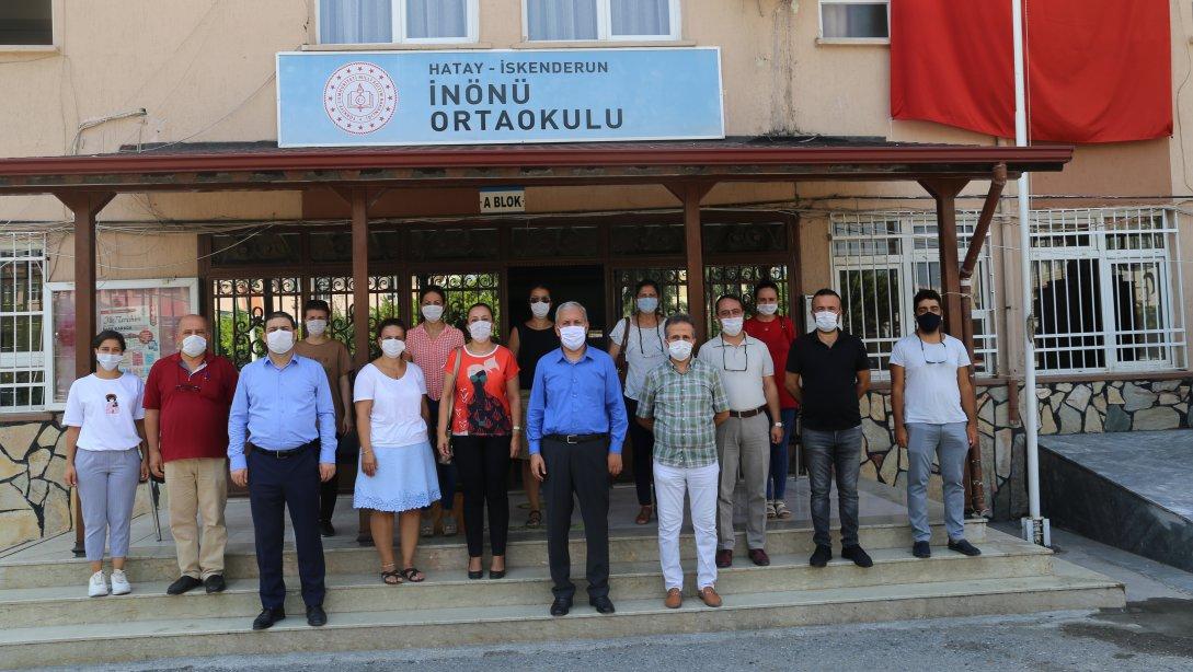İl Milli Eğitim Müdürü Sayın Kemal KARAHAN,  İskenderun İlçesinde bulunan okulları ziyaret etti.