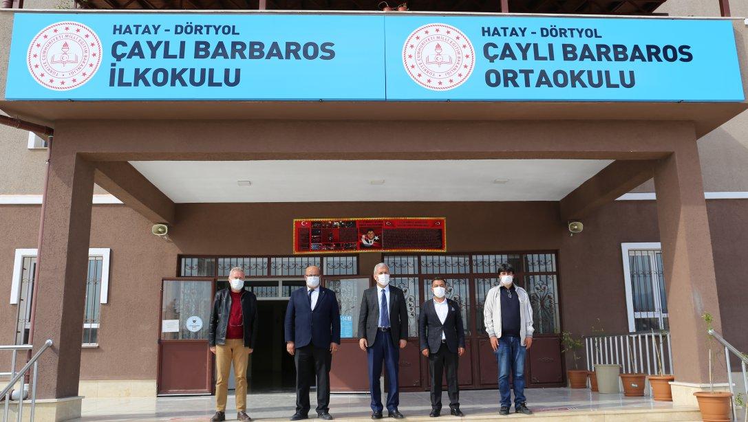 İl Milli Eğitim Müdürü Sayın Kemal KARAHAN, Dörtyol ve Erzin İlçelerinde ziyaretlerde bulundu. 