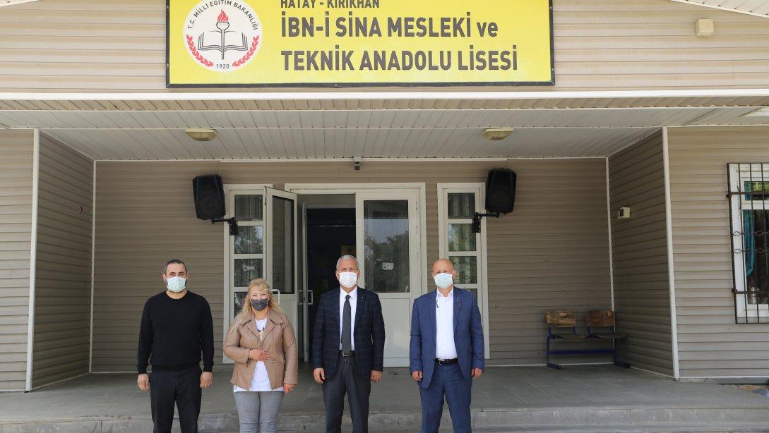 İl Milli Eğitim Müdürü Sayın Kemal KARAHAN, Kırıkhan İlçesinde ziyaretlerde bulundu.