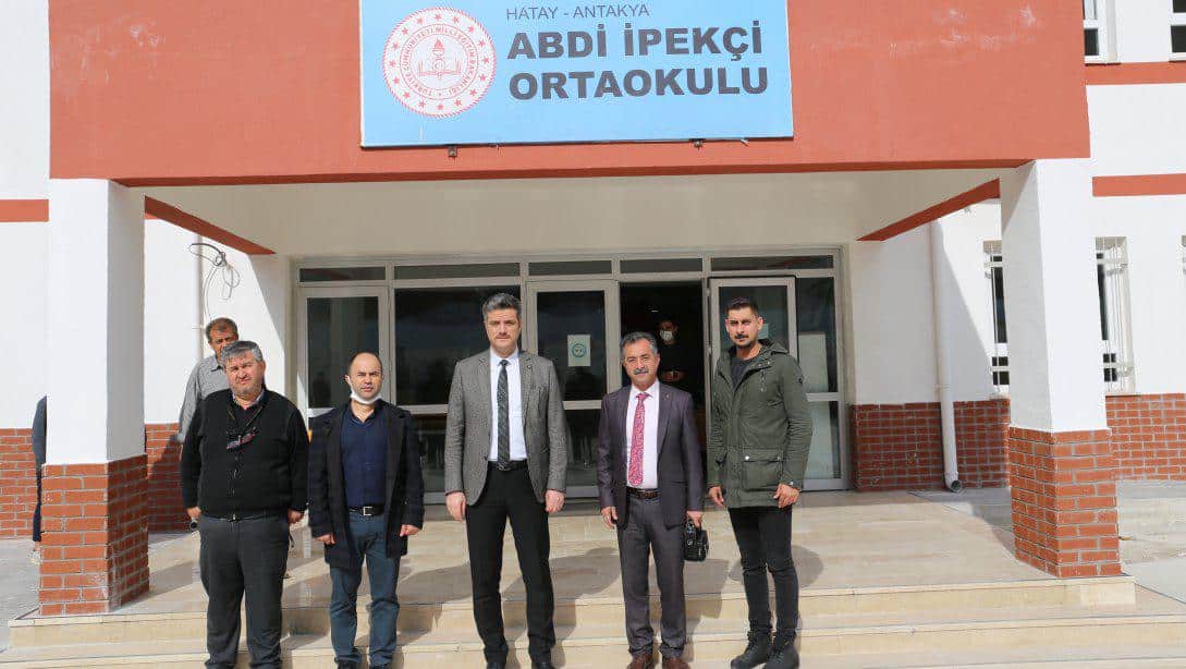 İl Milli Eğitim Müdürü Sayın Mesut ÇERKO, Güçlendirme Çalışmaları Tamamlanan Okulları Ziyaret Etti