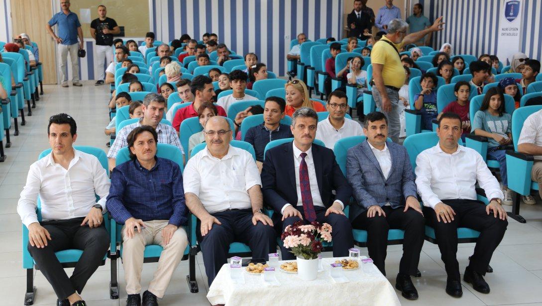 İl Milli Eğitim Müdürümüz Sayın Mesut ÇERKO; PİKTES Projesi Kapsamnıda Akıl ve Zeka Oyunları Ödül Törenine Katıldı