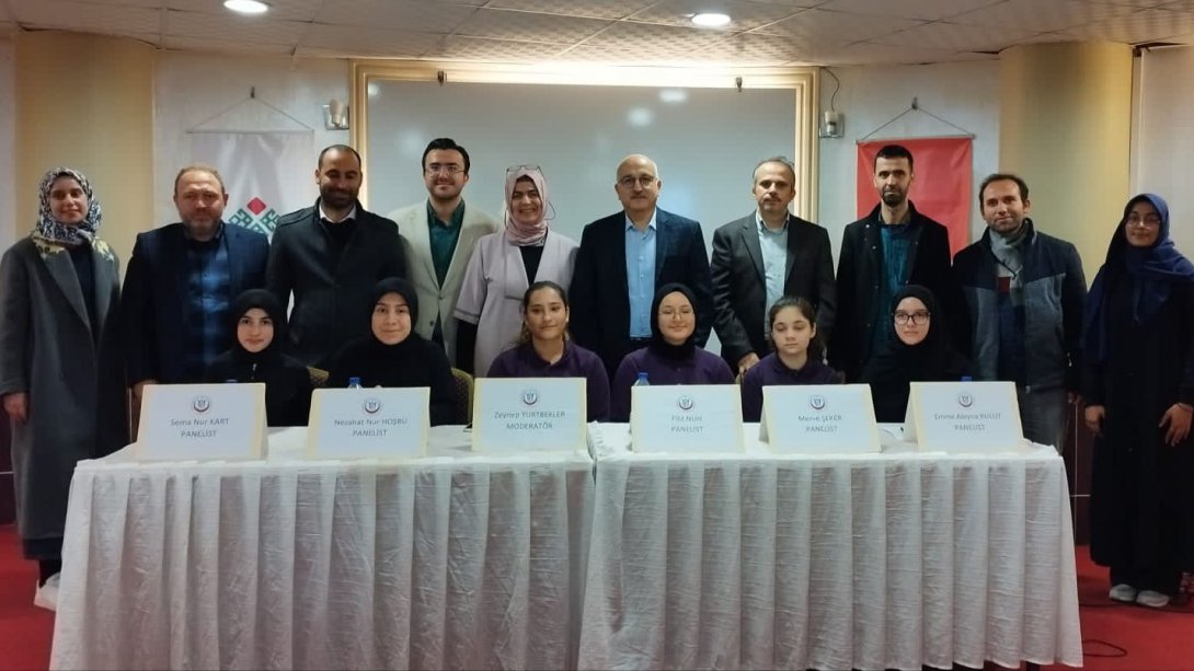 Anadolu Mektebi Yazar Okumaları Okul Panelleri Başladı