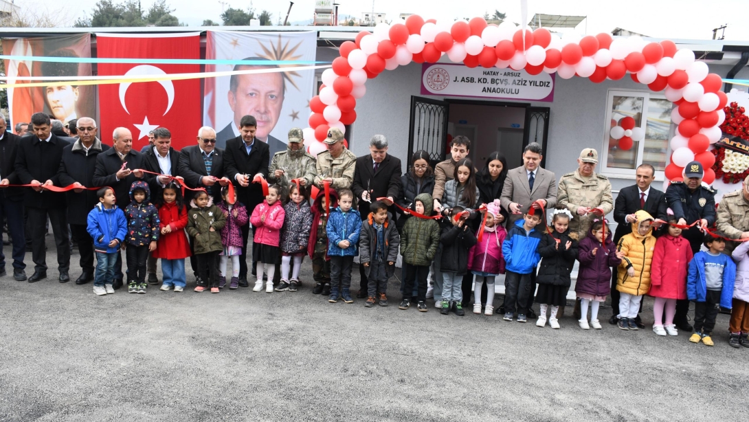 İL MÜDÜRÜMÜZ ANAOKULU AÇILIŞINA KATILDI