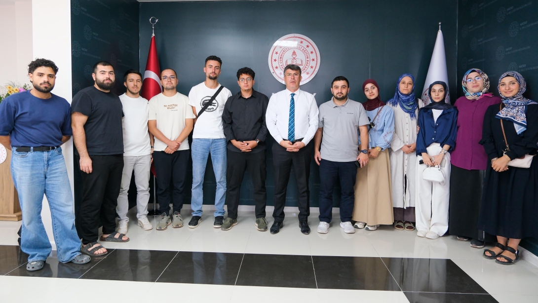 ERASMUS+ KA154 PROJESİ KAPSAMINDA GENÇLERLE BULUŞMA