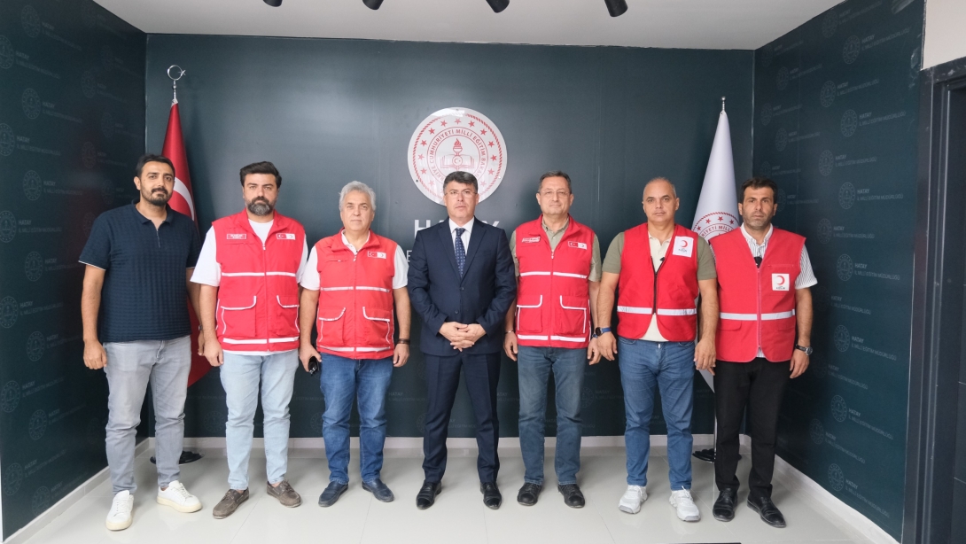 KIZILAY HATAY ŞUBE BAŞKANINDAN İL MÜDÜRÜMÜZE ZİYARET